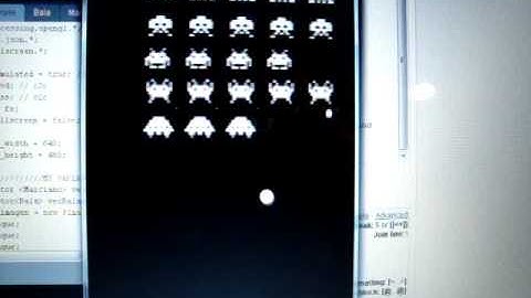 motion caption space invaders