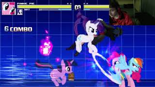 My Little Pony Characters (Twilight Sparkle And Rainbow Dash) VS Zatanna The Magician In A Battle screenshot 4