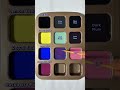 Mixing Jet Black + Lemon Yellow + Royal Blue + Raspberry Pink #colormixing #satisfying #mixcolor