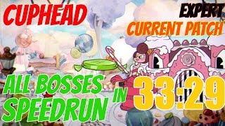 [Former World Record] All Bosses Speedrun - 33:29 - Current Patch, Expert - Cuphead