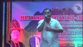 GEORGE JR CONSTANTINE (KOIDUPAN) = SEMI FINAL HKN ORI KADAZAN SONG CONTEST =BUHAVAN SQ 28 JUN 2025
