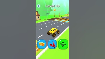 🔥Shape-shifting & Transform the Character⚡️Level 45 #shorts