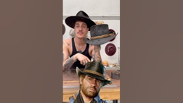 “ARTHUR MORGAN’S HAT” Step by step creation process.