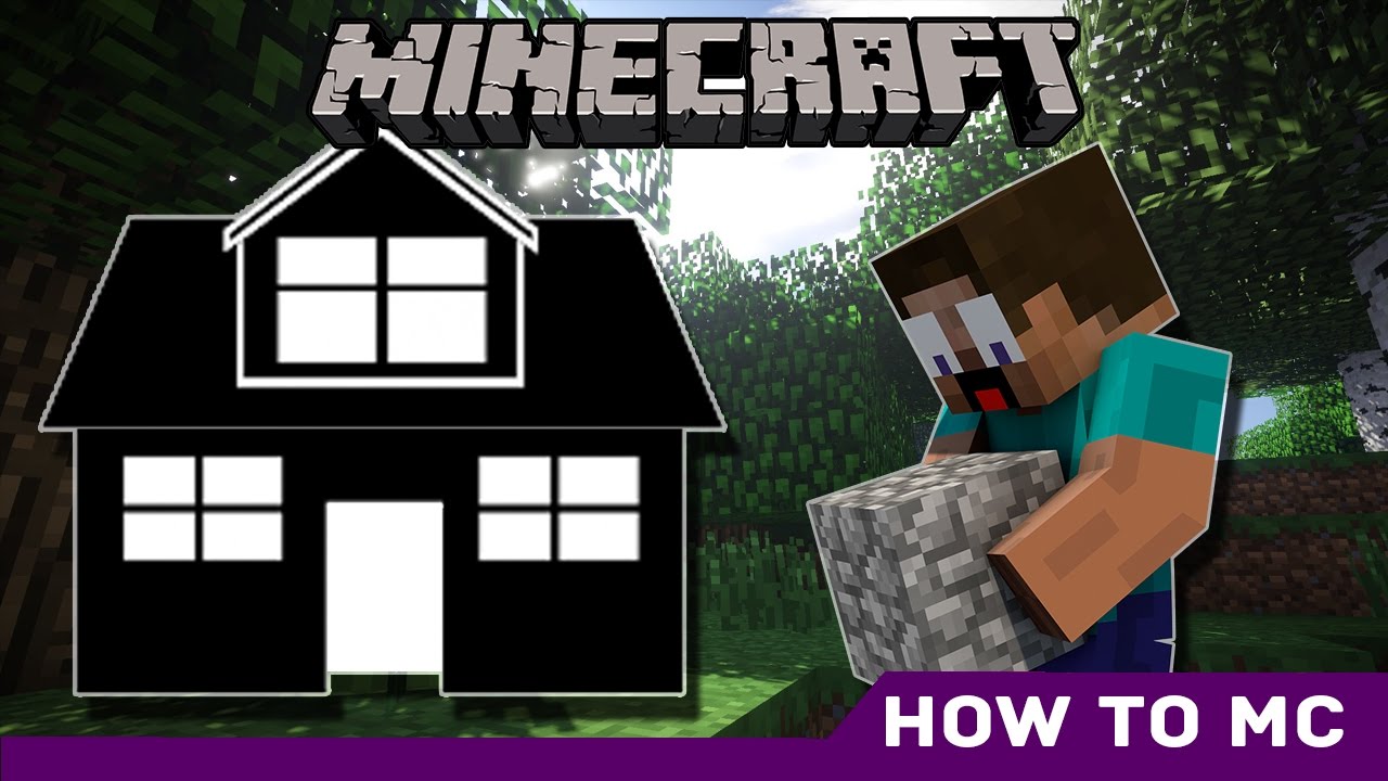 How To Minecraft Ep : Build A House (Check Description for Update ...