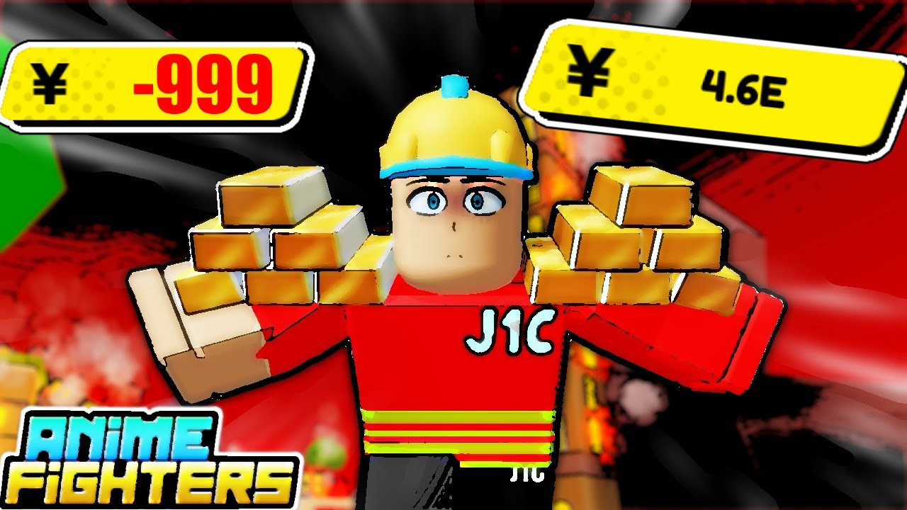 I Found A *CHEAT CODE* to get SOO MUCH GOLD!! This new EXPLOIT is BROKEN! in Anime Fighters