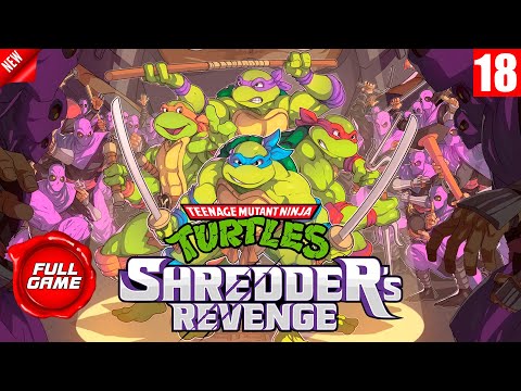 Teenage Mutant Ninja Turtles: Shredder’s Revenge - full walkthrough. Полное Прохождение игры
