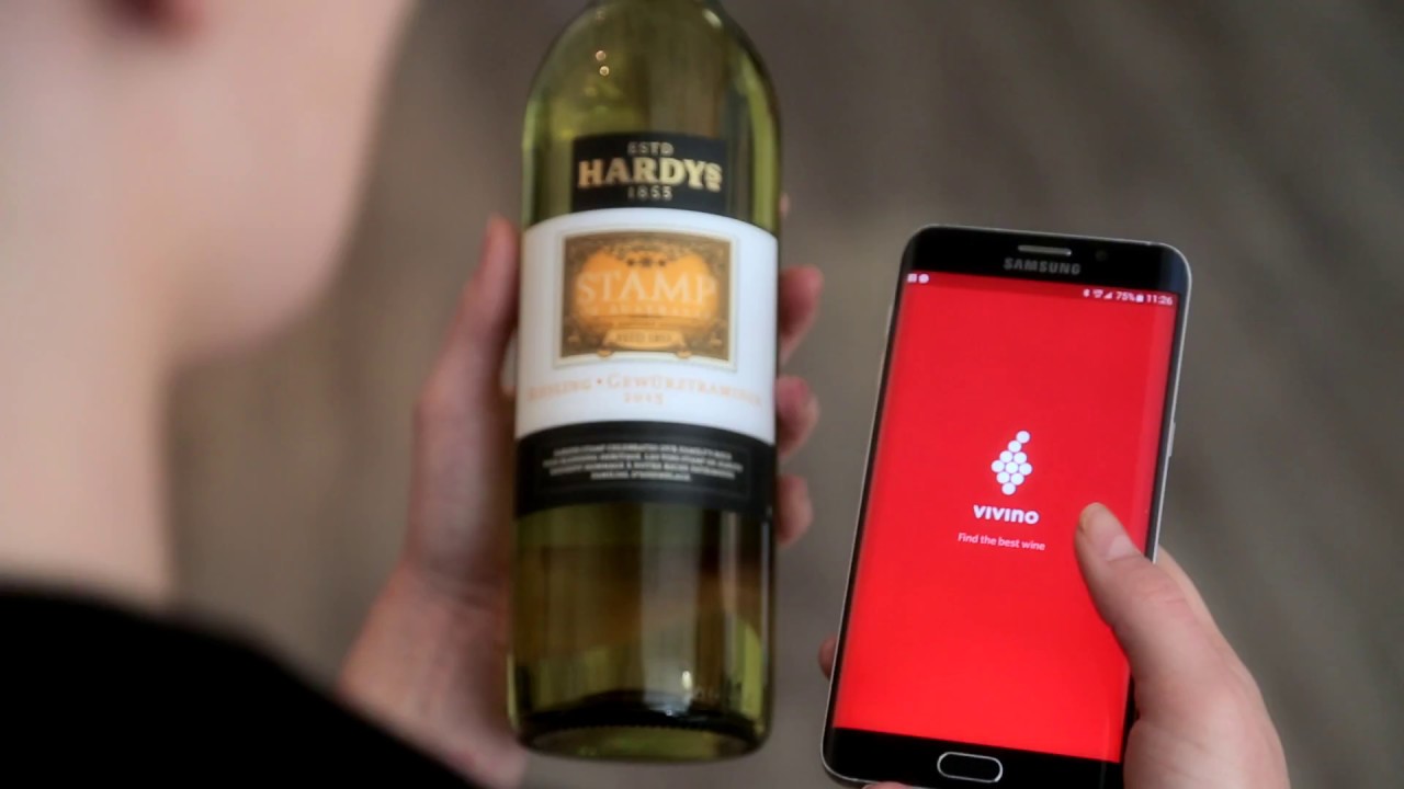 Smart wine scanner. Smart wine scanner