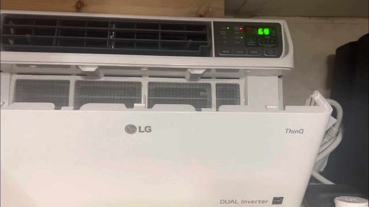 Lg ThinQ Dual inverter Filter Reset YouTube