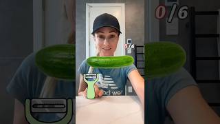 10 Tries Later… STILL Can’t Peel This Cucumber?! 🥒🔥 #natmoves #funny #relatable #peel #ninja #fyp