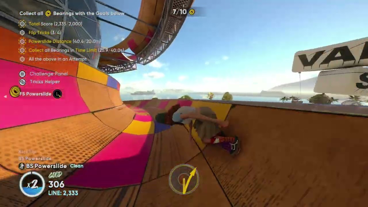 skate (4) "Speed Run" All Bearings in Time Limit