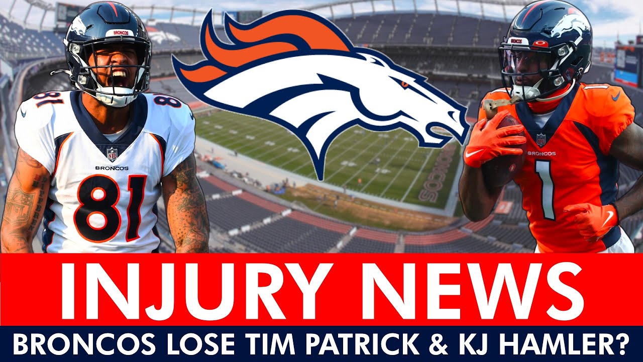 Tim Patrick injury update: Broncos WR to miss entire 2023 season ...