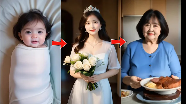 Life of an Ordinary Girl | Aging Time Lapse | Baby to Elderly | From Child to Old Age | Young to Old