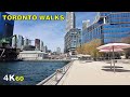 Downtown East Waterfront & Queens Quay Toronto Walk (March 25, 2021)