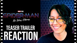 Spider-man: No Way Home Teaser Trailer Reaction | Flix and Comix