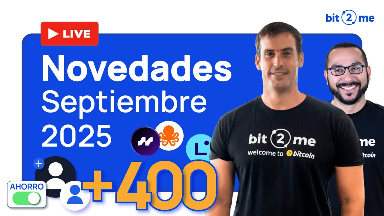 Bit2Me Took Huge Steps in September: 400 Cryptos, Savings Mode, and Much  More