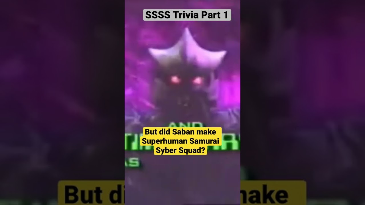 SSSS Trivia Part 1