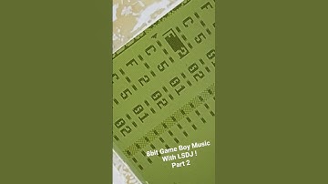 Part 2 - 1989 GameBoy Music! Making 8 bit music with LSDJ - EZ flash & Retro Kit with IPS Screen! 🍀