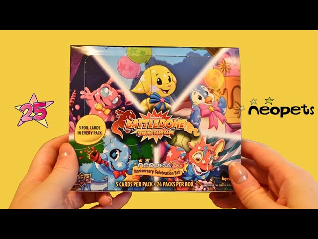 Opening $100 worth of Neopets 25th Anniversary TCG because nostalgia - YouTube Opening $100 worth of Neopets 25th Anniversary TCG because nostalgia - YouTube