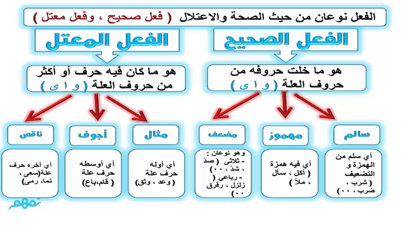 افعال معتلة الاخر