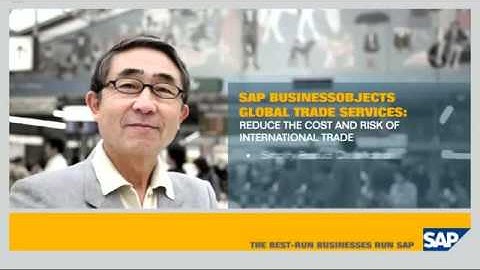 SAP Global Trade Services Overview