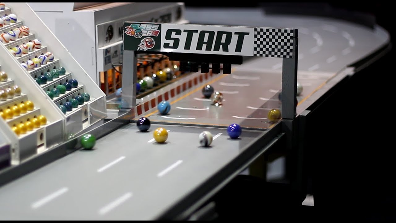 Team Angel ang Dragon's Tail Highlights race 3 Glasscar Marble Race