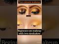 Easy eye makeup tutorial for beginners #shorts #ytshorts #youtubeshorts