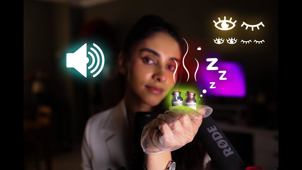 ای اس ام آر فارسی | فقط چشمات رو ببند و به صدایی که توی مغزت میچرخه گوش بده !