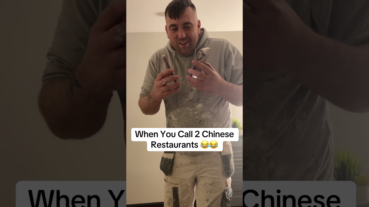 When You Call Two Chinese Restaurants At The Same Time 😂 #chineserestaurant #fyp #fypyoutube