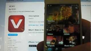 Vevo App Review for iPhone, iPod Touch and iPad (HD) screenshot 2