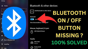 Bluetooth On Off Button Is Missing In Windows 10 ||| Bluetooth not working PC and Laptop Windows 10