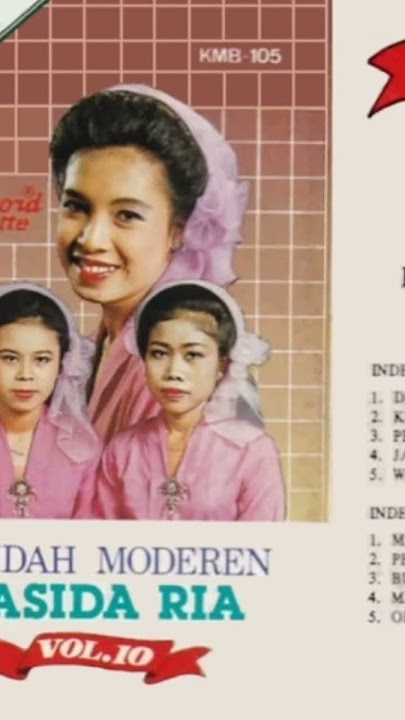 Masitoh Indonesia - Nadhiroh - Nasida Ria Vol. 10 - (Ira Record Cassette) - #shortsvideo