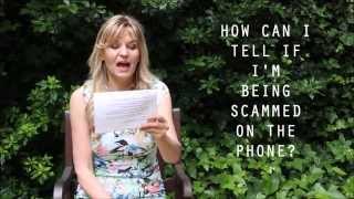 Ask Jasmine - How to spot a phone scam