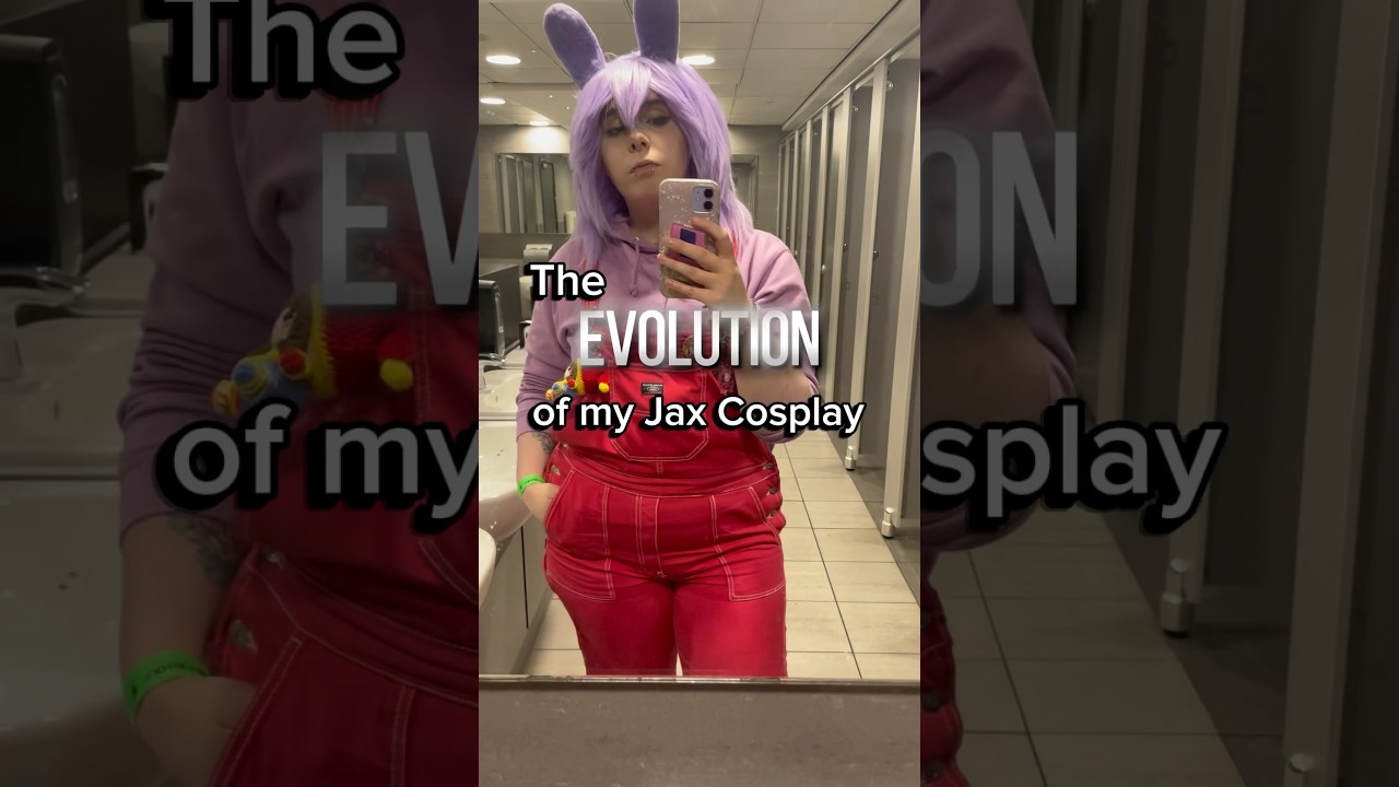 Guess which Jax I’m doing next 👀 #cosplay #tadc #theamazingdigitalcircus #jax #jaxcosplay