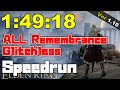 エルデンリング 全追憶ボス バグなし Speedrun 1時間49分18秒 Ver1.10