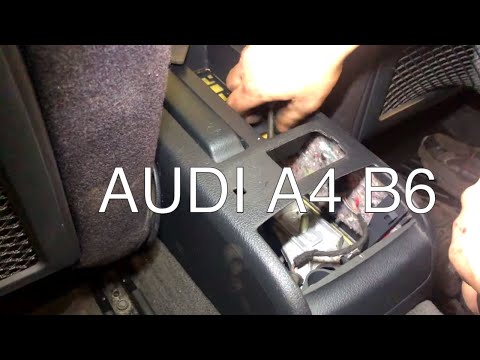 AUDI A4 B6 ЗАМЕНА ТРОСИКА РУЧНИКА БЕЗ СЪЕМА ПАНЕЛИ