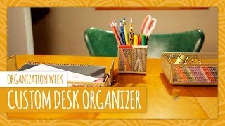 DIY Custom Desk Organizer - HGTV Handmade