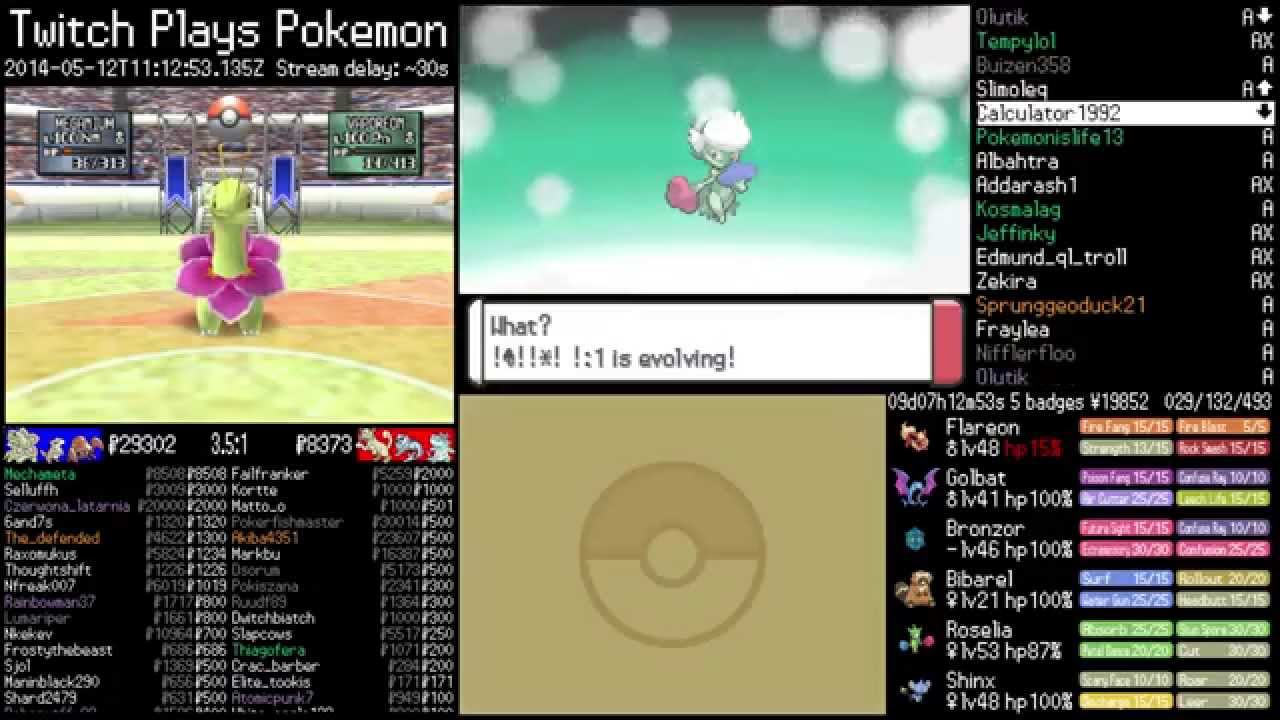 Roselia Evolves Into Roserade Twitch Plays Pokemon Official Roselia Evolves Into Roserade Twitch Plays Pokemon Official Highlights Platinum