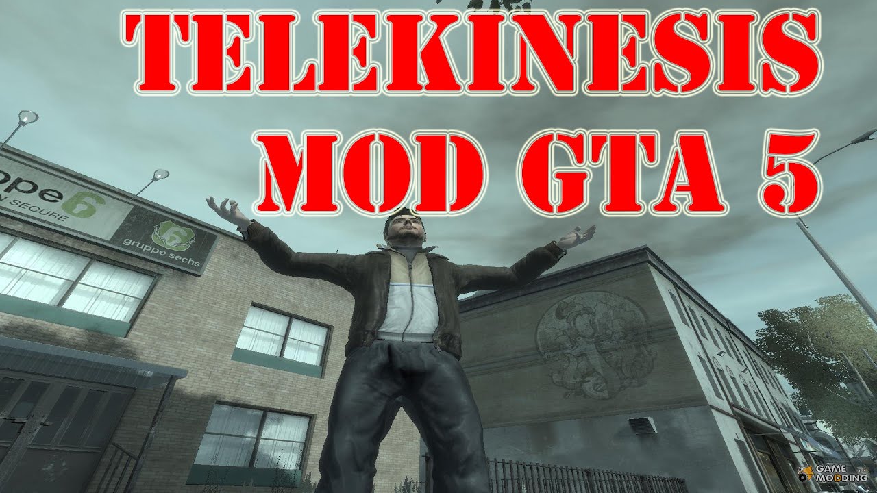 GTA 5 TELEKINESIS MOD PC GAMEPLAY - YouTube