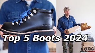 Top 5 Boots for Guys 2024! Alternatives to Timbs