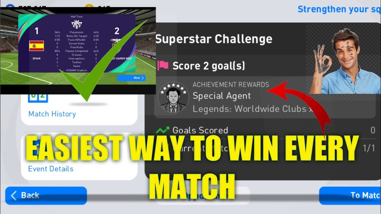 Superstar Challenge In Pes 2021||Win Every Match Like A Pro🔥