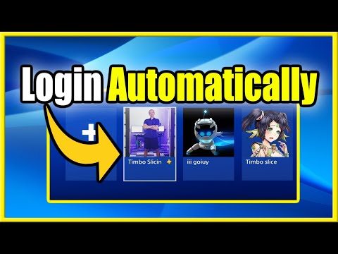 How to Turn On & OFF Auto Login to PS4 Account (Best Tutorial!)