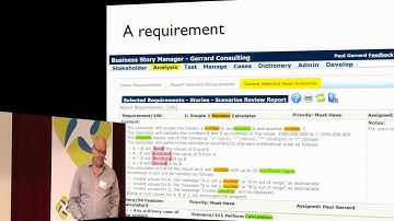 Paul Gerrard "Continuous Delivery of Long-Term Requirements" Talk @ Agile Testing Day 2012