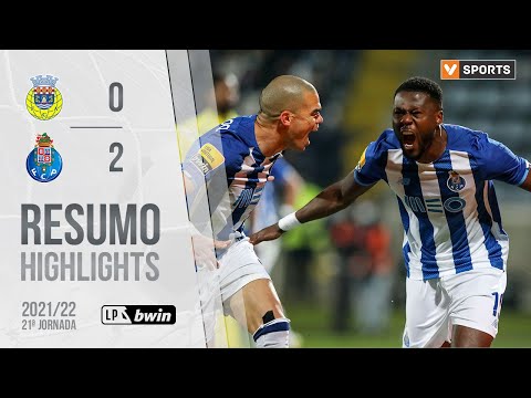 Arouca FC Porto Goals And Highlights