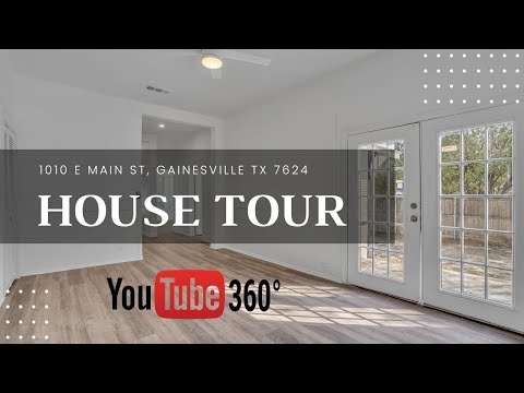 1010 E Main St, Gainesville, TX home video tour