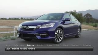 2017 Honda Accord Hybrid Test Drive