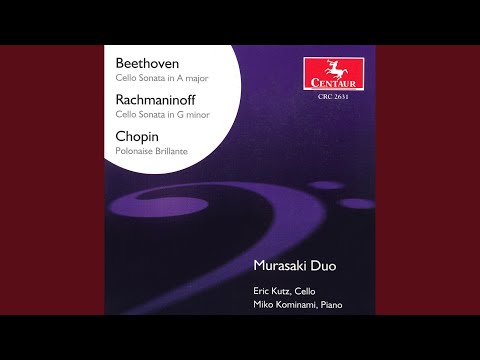 Cello Sonata In G Minor, Op. 19: II. Allegro Scherzando