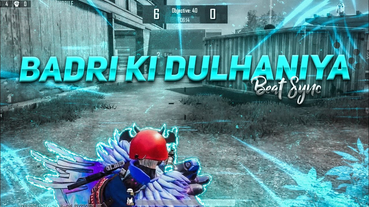 Badri Ki Dulhaniya BGMI Beat Sync Montage 💙✨ // 