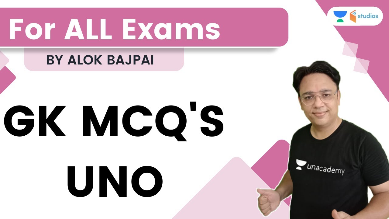 GK MCQs-UNO | United Nations Organization | By Alok Bajpai Sir | wifistudy studios