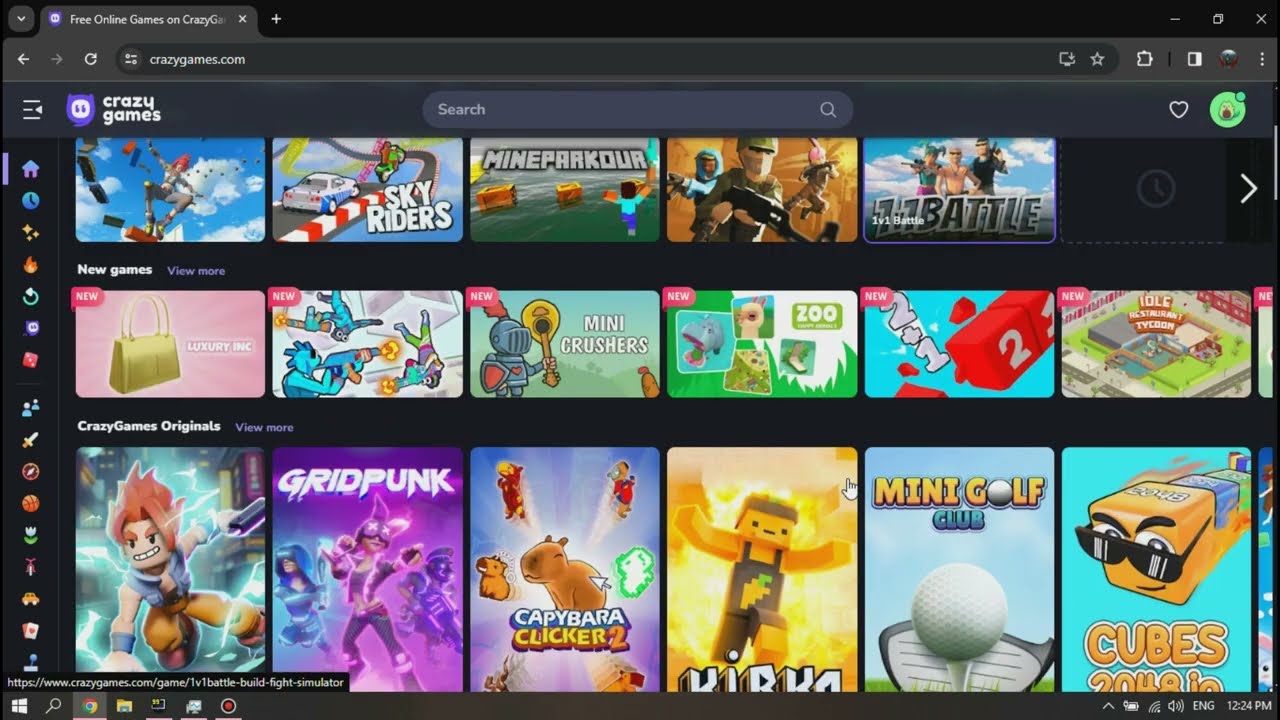 Best Web Gaming website for Low end pc