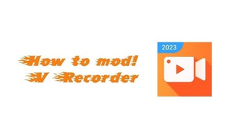 How to mod V Recorder! Using MT Manager